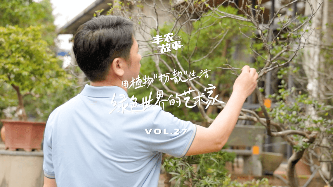 17年，他用一草一木去点亮了一个个家。